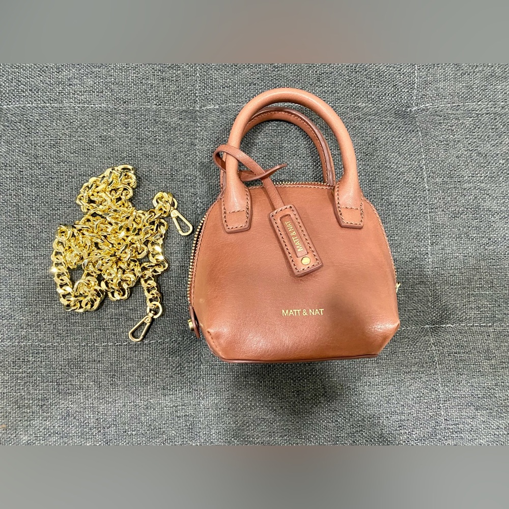 Matt & Nat vegan leather mini bag - NWOT
